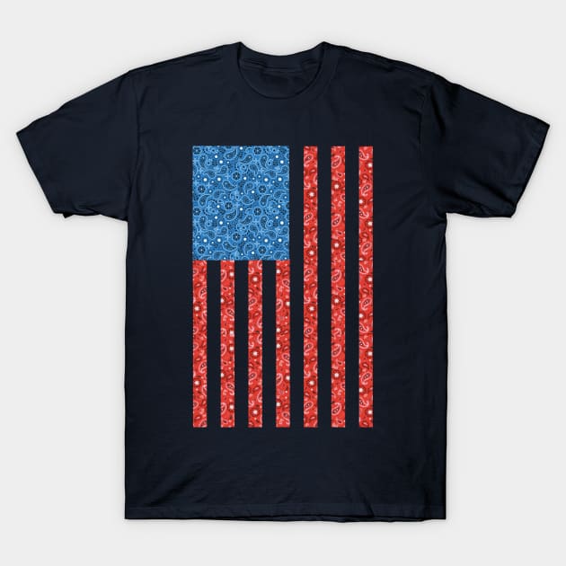 Bandana Flag T-Shirt by freshmodo